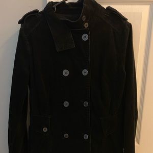 MANGO (MNG) Double Breasted Velvet Jacket